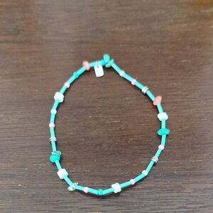 Pura Vida Multicolor Beaded Anklet Costume Jewelry